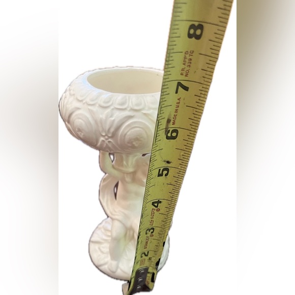 Vintage Inarco boy holding pedestal bowl trinket vase - Picture 5 of 7